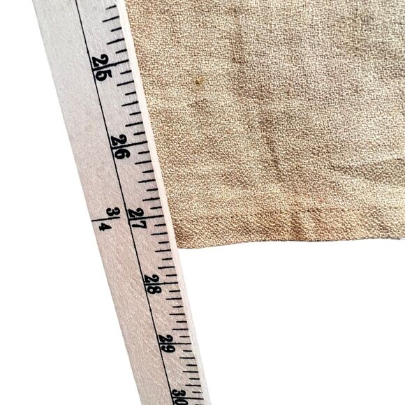 J Jill Pants Womens M Golden Brown Linen Pull On Stretch Lagenlook Soft Girl - Picture 8 of 10